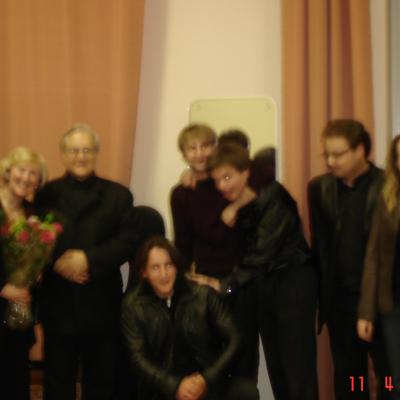 Po R.Armono klasės studentų koncerto. 2008