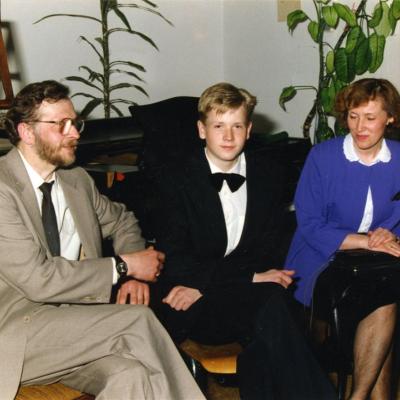 Su Edvardu Armonu, laimėjus Grand Prix  B.Herano konkurse Čekijoje. 1994 m.