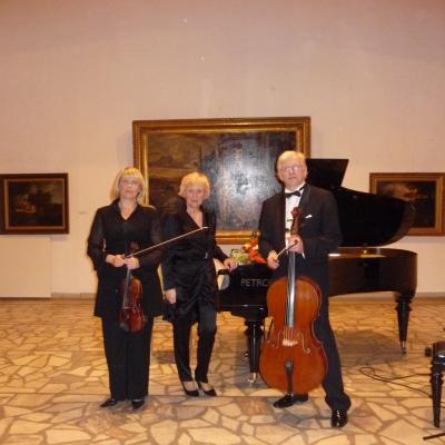 Armonų trio. 2013-12-01, Vilnius. Po koncerto