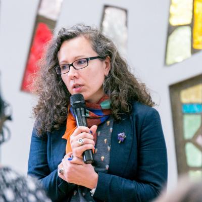 2018-04-18. Parodos atidarymas. Daina Smolskaitė-Urbanavičienė