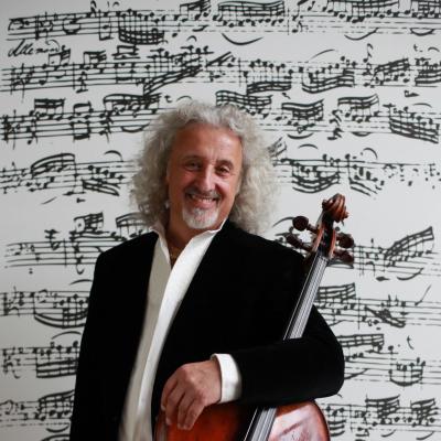 LVSO archyvas. Mischa Maisky, violoncele. Foto Bernard Rosenberg