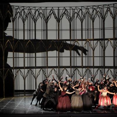 Latvijos nacionalinis operos ir baleto teatras. Ch. Gounod FAUSTAS. Foto A. Zeltina