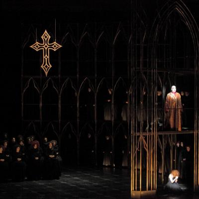 Latvijos nacionalinis operos ir baleto teatras. Ch. Gounod FAUSTAS. Foto A. Zeltina