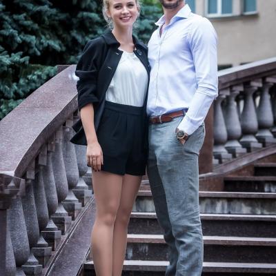 Su drauge Giedre Dapkute