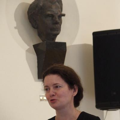 Konferencijos dalyvius sveikina LMTA prorektorė doc. dr. Judita Žukienė