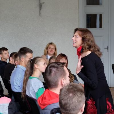 Virginija Kochanskytė lankėsi Biržų 