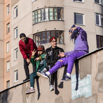 Grupė „Flying Saucer Gang“. Renginio organizatorių nuotrauka