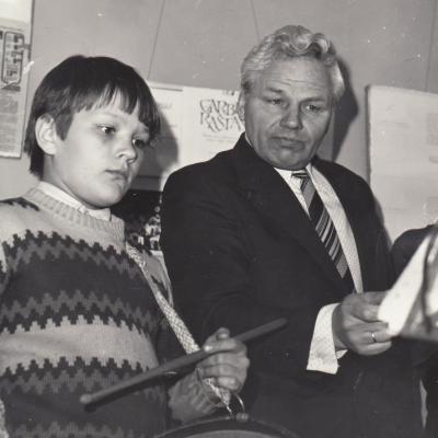 Su Virgilijum Matačinsku 1982 m.