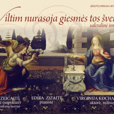Sakralinė impresija ,,Viltim nurasoja giesmės tos šventos