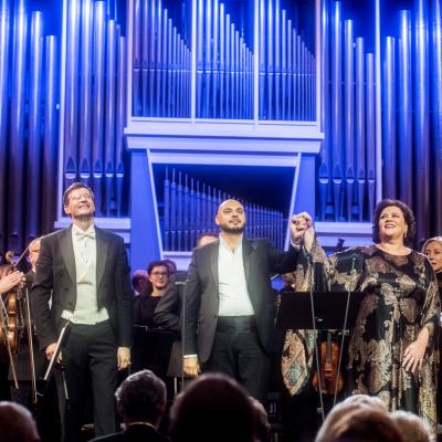 2016-10-30. Lietuvos nacionalinėje filharmonijoje UNESCO 25-metis. D. Matvejevas© LNF archyvas