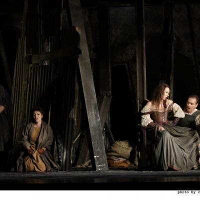 Rigoletas Karališkajame Madrido teatre. Javier del Real nuotr.