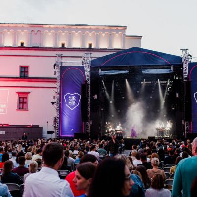 Monikos Liu koncertas festivalyje 