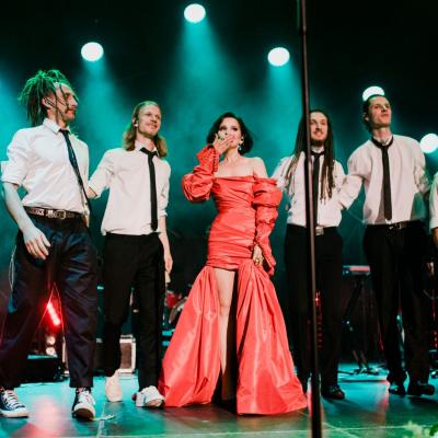 Monikos Liu koncertas festivalyje 