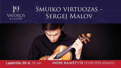Smuiko virtuozas Sergej Malov
