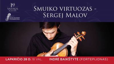 Smuiko virtuozas Sergej Malov