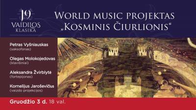 World music projektas ''Kosminis Čiurlionis''