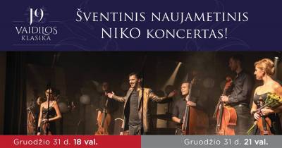 Šventinis naujametinis NIKO koncertas