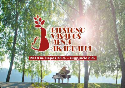 Kviečia Birštono vasaros menų akademija 2018 