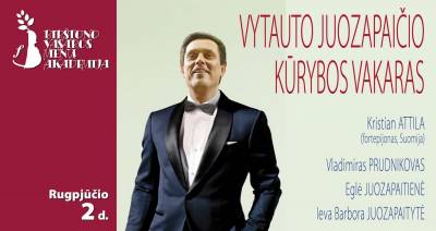 VYTAUTO JUOZAPAIČIO KŪRYBOS VAKARAS