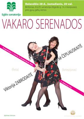 VAKARO SERENADOS. Viktorija Zabrodaitė ir Šviesė Čepliauskaitė 