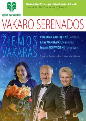 VAKARO SERENADOS. Žiemos vakaras