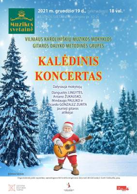 KALĖDINIS KONCERTAS - skamba gitara