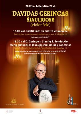 DAVIDAS GERINGAS ŠIAULIUOSE