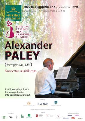 BVMA Vilniuje - Alexander PALEY 