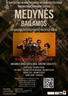 Festivalis MEDYNĖS 2023 -„BAILAMOS“ – Ispanijos renesanso nakties muzika ir šokiai