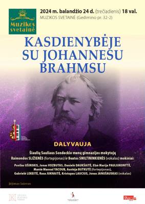 Kasdienybėje su Johannesu Brahmsu