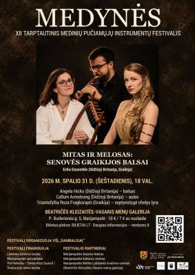MITAS IR MELOSAS: SENOVĖS GRAIKIJOS BALSAI. Echo Ensemble