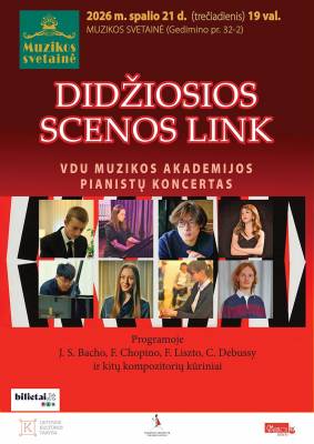 Didžiosios scenos link / Towards the Grand Stage