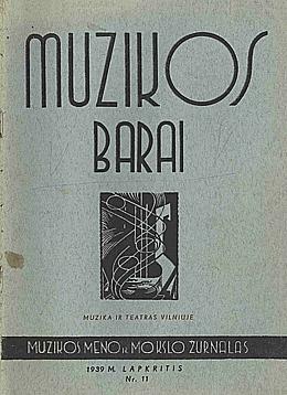 Muzikos barai, 1939, 11
