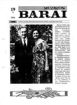 Muzikos barai, 1991, 19 (98)
