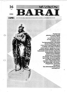 Muzikos barai, 1991, 16 (95)
