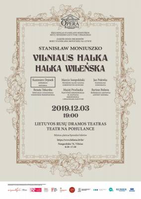 „Vilniaus Halka“ – Varšuvos kamerinės operos gastrolinis spektaklis