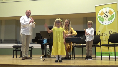 Muzika šeimose skamba ir pandemijos metu