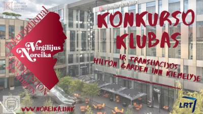 Prasideda Tarptautinis Virgilijaus Noreikos dainininkų konkursas: stebėkite pirmuosius turus internetu arba konkurso klube