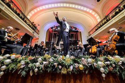 Šventinės Kalėdų ir Naujųjų metų transliacijos iš Filharmonijos skaitmeninės salės