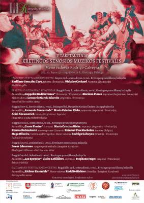 Prasideda Tarptautinis Kretingos senosios muzikos festivalis 