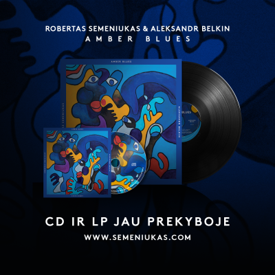 Gitaristai Robertas Semeniukas ir Aleksandras Belkinas pristato bliuzo albumą „Amber Blues”