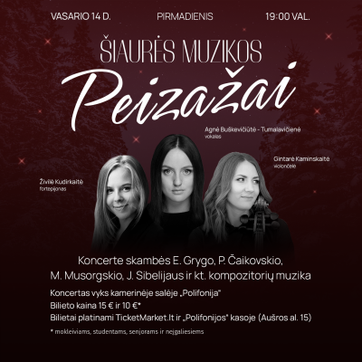 Į GIMTĄ MIESTĄ – SU KONCERTINE PROGRAMA MEILĖS DIENAI