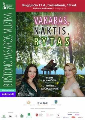VAKARAS, NAKTIS, RYTAS