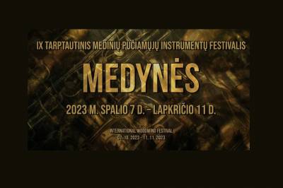 IX tarptautinis medinių pučiamųjų instrumentų festivalis „Medynės’2023