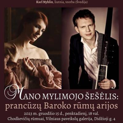 Negirdėta prancūzų ir anglų Baroko muzika Lietuvos rūmuose ir dvaruose