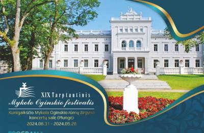 Prasideda XIX Tarptautinis Mykolo Oginskio festivalis