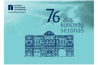 Nacionalinė filharmonija pradeda 76-ąjį koncertų sezoną