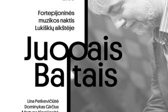 Kultūros naktį į Lukiškių aikštę sugrįš fortepijoninės muzikos maratonas „Juodais Baltais“