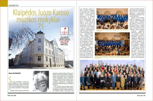 Klaipėdos Juozo Karoso muzikos mokyklai – 75