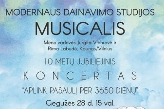 MODERNAUS DAINAVIMO STUDIJOS „MUSICALIS“ KONCERTAS